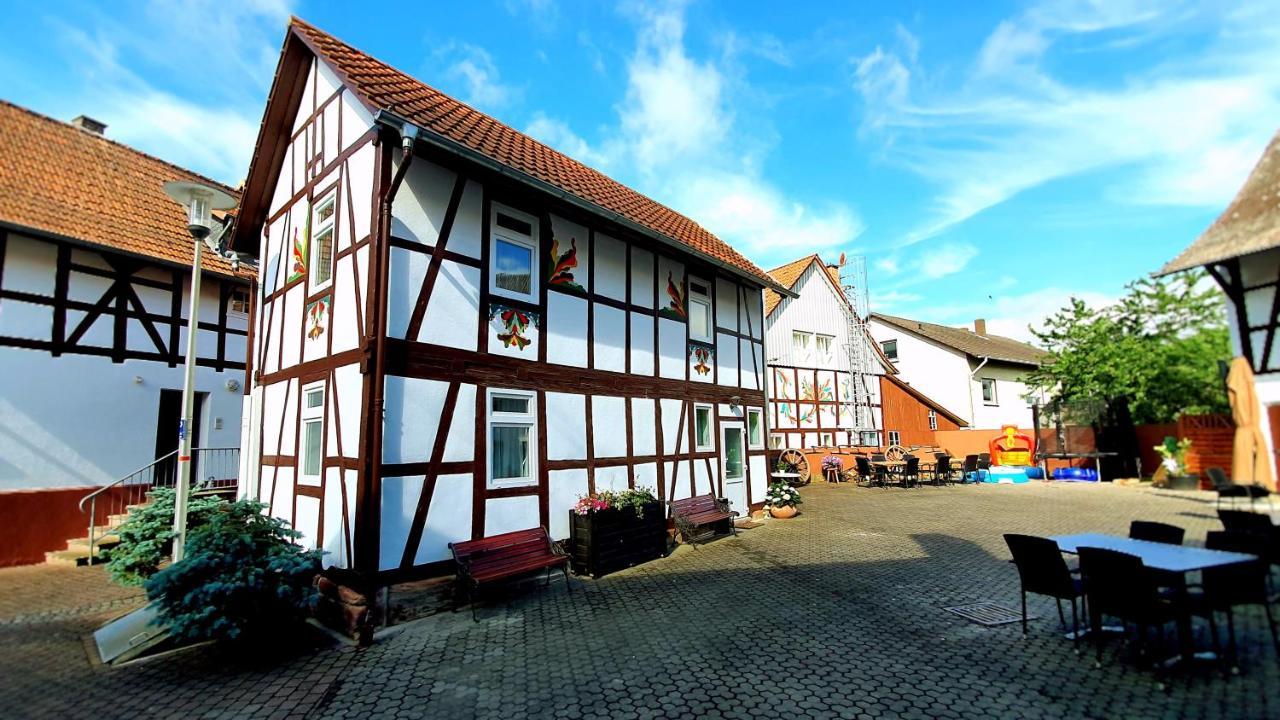 Zur Krone - Ferienhaus 1 Widdershausen Exteriör bild